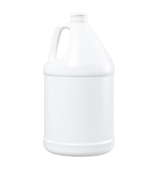 1 Gallon HDPE 25% PCR Industrial Round Bottle, 120 Gram, 38-400