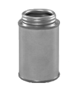 4 Ounce Plain Tin Unitop Can with Neck Tinplate