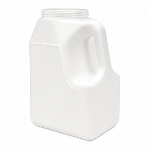 164 Ounce Natural HDPE F-Style  Bottle, Multi-Use, 110-400