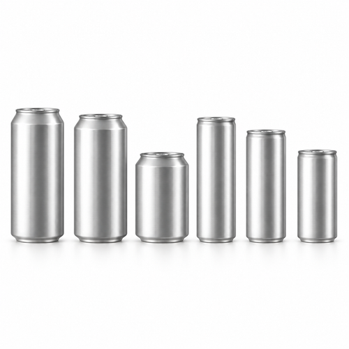 Aluminum Beverage Cans – Standard, Sleek & Slim (Multiple Sizes)