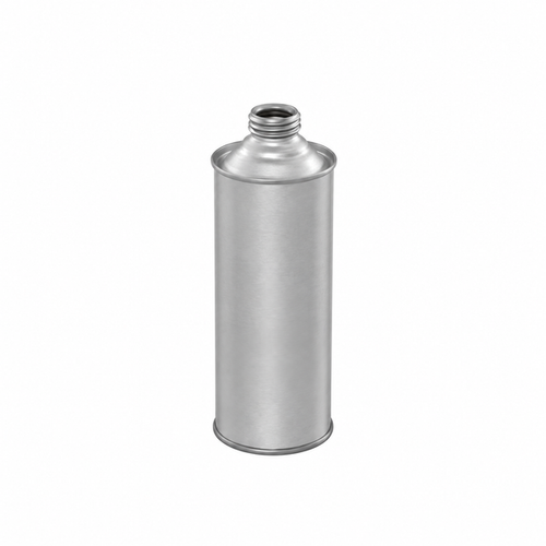 16 Ounce Tin Plate Cone Top Can, 1-1/8" Beta Nozzle