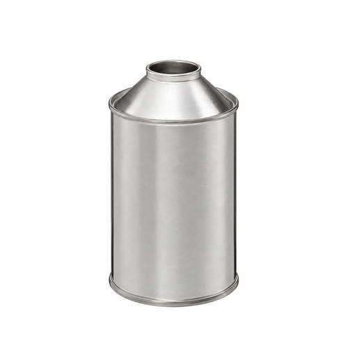 12 Ounce Tin Plate Cone Top Can, 32mm REL Fitment