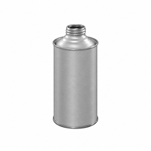 250 mL Tin Plate Cone Top Can, 1-1/8" Beta Nozzle
