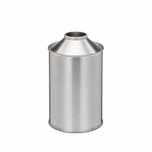 250 mL Tin Plate Cone Top Can, 32mm REL Fitment