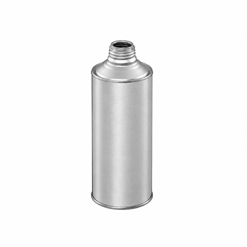 16 Ounce Tin Plate Cone Top Can, 1" Delta Nozzle