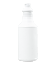 16 Ounce White HDPE 25% PCR Round Carafe, 31 Gram, 28-400