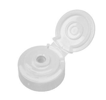 28-400 White PP Round Spout Top, LNP-T U5, 0.125" Orifice (Simplicity)