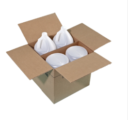 1 Gallon Natural Open Head HDPE Pail, Metal Handle, Round, 38-400 192/Bundle