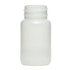 60 cc Natural HDPE Wide Mouth Round Bottle, 33-400