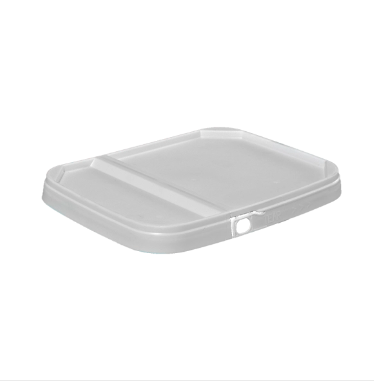 Various White PP Cover, Rectangular, No Gasket 1200/Tray
