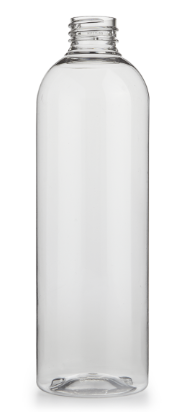32 Ounce Clear PET Bullet Round Bottle, 28-410