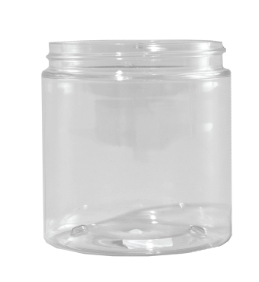 8 Ounce Clear PET Jar, 70-400