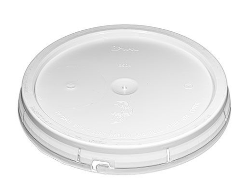 Various White HDPE Cover, with Dry Seal Gasket, Round, Dry Seal
