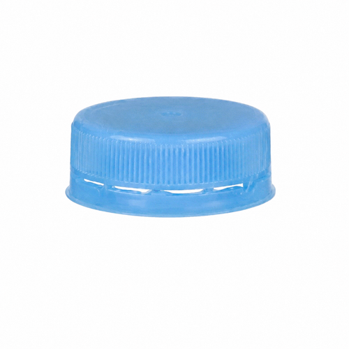 38 mm Light Blue LDPE Round ISS Closure Cap