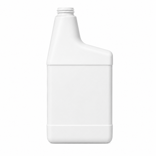 16 Ounce HDPE RTU Oblong Bottle, 28-400