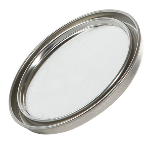 1 Pint Plain Tin Plug, Unlined, Double Tight