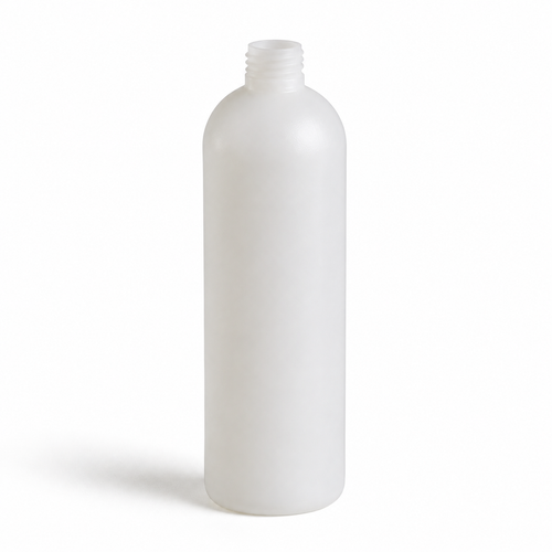 32 Ounce Natural HDPE Bullet Round Bottle, 28-410