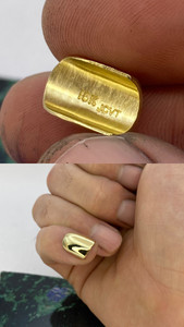 18k Gold Pinky Nail