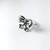 Large Bow Silver Ring