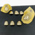 GOLDEN HANDS short Nail Full Set
