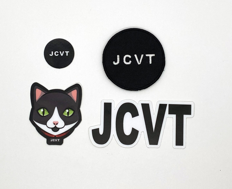 Jack the cat sticker bundle JCVT