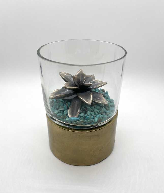 JCVT silver succulent