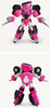 Miniforce LUCY Penta X Bot Transformer Toy Car Robot Pink Toytron