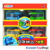 The Little Bus Tayo Heavy Equipment Play Set Toy w/ 4 pcs Tayo Friends Mini Bus