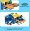 Tayo Little Bus Convertible Strong Rescue Truck Toy Car LED & Sound Effect (No Cars inside)