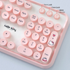 Hello Kitty Wireless Keyboard & Mouse Set Retro Classic Version / Express Shipping
