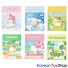 Sanrio Characters Kitty Summer Theme Pin Badge 6 pcs Set Authentic 100%