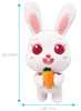 BabyBus Panda MOMO Character Doll Soft Plush Toy 12" 30cm Rabbit