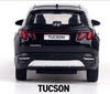 Hyundai Motors Tucson NX4 Diecast Mini Car Toy 1:38 Miniature Model Black Color