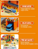 Little Bus Tayo Heavy Equipment Special Deluxe Play Set Toy w/ 3 Cars