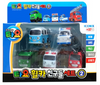 The Little Bus Tayo & Friends Mini Wheel Car Series 5 pcs Set Toy V.2 ICONIX
