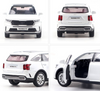 Kia Motors SORENTO MQ4 Diecast Mini Car Toy 1:38 Miniature Model BLACK & WHITE New Logo