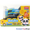 BabyBus Panda Monster Toy Car 7 pcs Set Baby Bus Tow Truck Police Car Dump Ambulance Taxi Wolf Truck