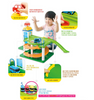 Tayo Little Bus Parking Center Play Set Garage Toy & Mini Sticker Book w/ Tayo Mini Bus