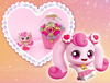 Catch Teenieping Sweet & Sour HEARTSPING Figure Season 4 Toy Set w/ QR Code Medal 하츄핑