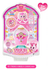 Catch Teenieping Sweet & Sour HEARTSPING Figure Season 4 Toy Set w/ QR Code Medal 하츄핑