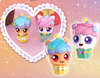 Catch Teenieping Sweet & Sour 커피 & 머랭 Figure Season 4 Toy Set w/ QR Code Medal