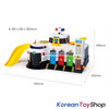 Tayo Little Bus Deluxe Emergency Rescue Center Headquarter Main Garage Play Set Toy w/ 10 Cars