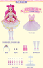 Princess Catch Teenieping Fancy Heart Dress Doll Set Coordination Fashion Toy