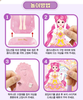 Princess Catch Teenieping Heartsping Jewel Paper Doll Beauty House Activity Book