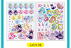 Princess Catch Teenieping Luminus & Dianaping Heartsping Sticker Coloring Game Activity Book
