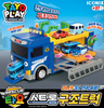 Tayo Little Bus Convertible Strong Rescue Truck Toy Car LED & Sound Effect (No Cars inside) / Damaged Box Discounted