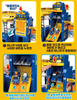 Tayo the Little Bus Car Rescue Center Playset Toy (Mini Cars Not Included) ICONIX