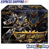 Metal Cardbot Grand Blue Leon Transforming Robot Toy Black Edition