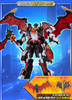 Metal Cardbot Bloodwing Transforming Robot Toy Blood Wing
