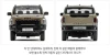 KIA TASMAN Diecast Metal Model Mini Car Toy 1:38 - 3 Color Set Black, Red & Beige